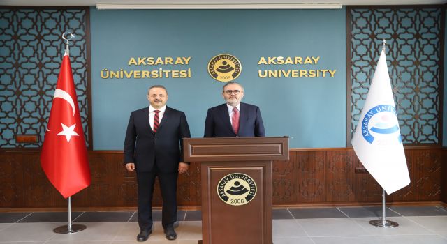 AK Parti MKYK Üyesi Ünal’dan ASÜ Rektörü Arıbaş’a Ziyaret