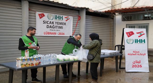 İHH Aksaray Şubesi’nden Lübnan’a Yardım