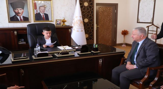 Küçük Vali’den ‘Milli Birlik’ ve ‘Yeşil Aksaray’ Vurgusu