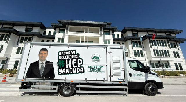 Aksaray Belediyesi Mobil İkram Hizmet Kapasitesini Güçlendirdi