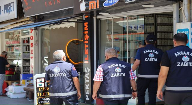Aksaray Belediyesinden Güvenli Ulaşımı İçin Kaldırım Denetimi