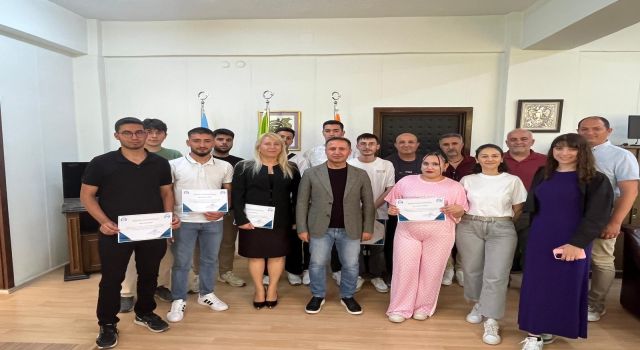 ASÜ Teknik Bilimler MYO Öğrencilerinin Sahadaki Başarısı Sertifikayla Taçlandırıldı
