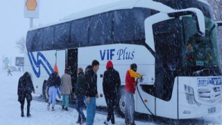 Aksaray’da Yoğun Kar Yağışı