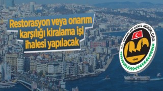 Restorasyon veya Onarım Karşılığı Kiralama İhalesi