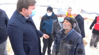 Yoğun Kardan Mandıra Çöktü, 34 Hayvan Telef Oldu