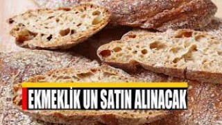 Ekmeklik Un Satın Alınacak