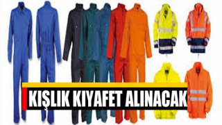 Kışlık İş Kıyafetleri Satın Alınacak