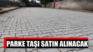 Parke Taşı Satın Alınacak