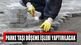 Kilitli Parke Taşı Döşeme İşi Alınacak