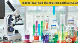 Laboratuvar sarf malzemeleri satın alınacak