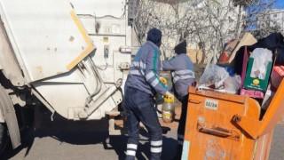 Aksaray Belediyesi Temizlik İşleri Ekipleri Felaket Bölgesinde