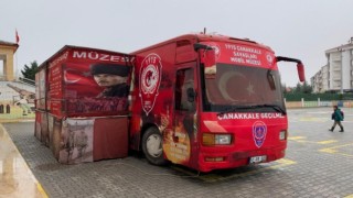 Çanakkale Ruhunu Mobil Müzede Yaşadılar