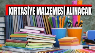 Kırtasiye malzemesi satın alınacak