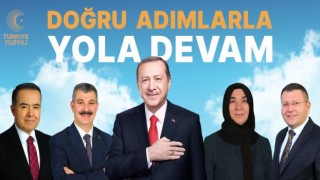 Aydoğdu “1 Oy Cumhurbaşkanımız Recep Tayyip Erdoğan’a Bir Oy Ak Partiye”