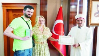 İngiltere Vatandaşı Louıse Jane Garderton, Aksaray'da Müslüman Oldu