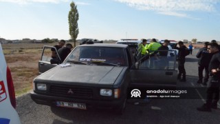 Polisin "dur" ihtarına uymayan şüpheli kovalamaca sonucu yakalandı