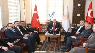 Ak Heyetten İttifak Ortaklarına ve Vali Kumbuzoğlu’na Ziyaret