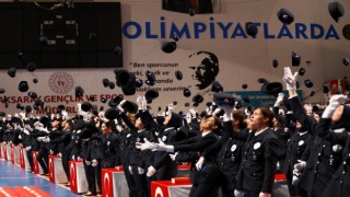 Aksaray'da Eğitimini Tamamlayan 280 Polis Adayı Mezun Oldu