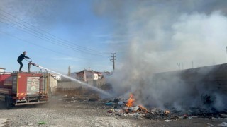 Hurdalıkta Başlayan Yangın Kısa Sürede Söndürüldü