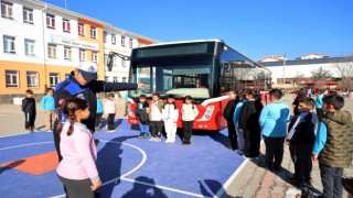 Öğrencilere Toplu Taşıma Kuralları Konusunda Eğitim Verilmeye Başlandı