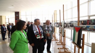 ASÜ'de Filistin Halkına Destek Sergisi Açıldı