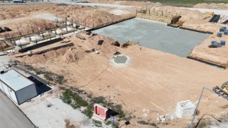 Yeni Şehir Mezarlığı Külliyesinde İnşaat Çalışmaları Planlandığı Biçimde İlerliyor