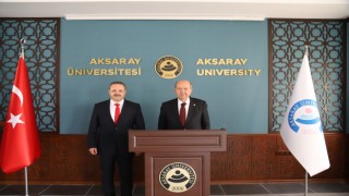 KKTC Cumhurbaşkanı Tatar’dan Aksaray Üniversitesine Ziyaret