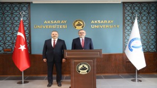 AK Parti MKYK Üyesi Ünal’dan ASÜ Rektörü Arıbaş’a Ziyaret